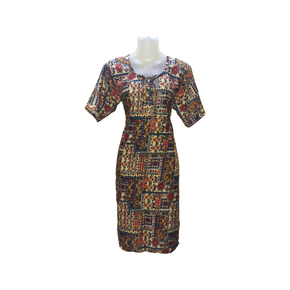 Rayon Printed Kurtis